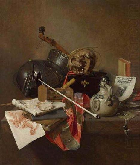 Vanitas Still-Life, Jan Jansz. Treck